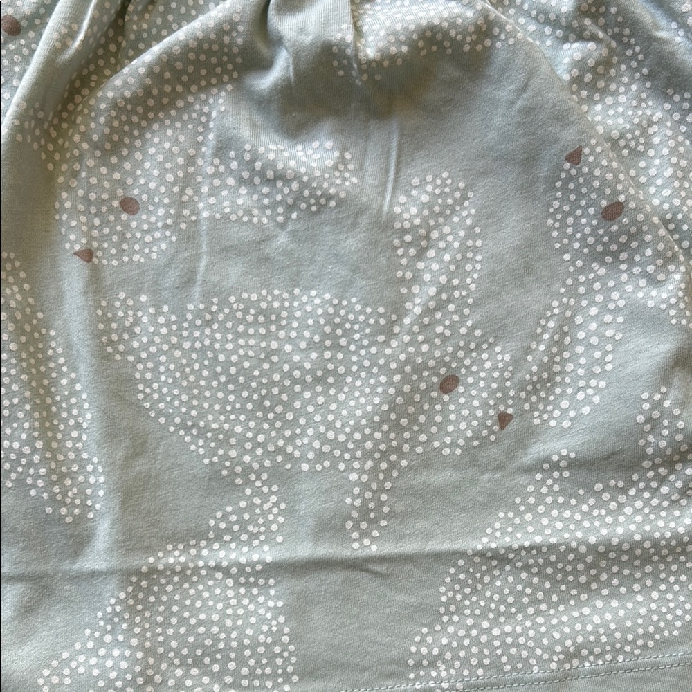 NEW Carter's Sage Green Polka Dot Bunnies Short Sleeve Sundress - Picture 5 of 8